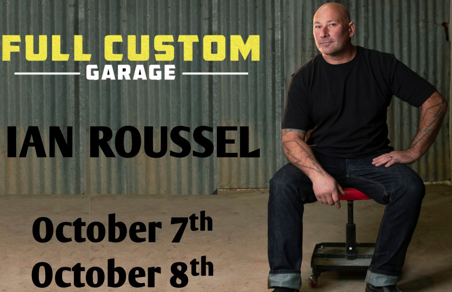 Full Custom Garage's Ian Roussel at 25th annual Endless Summer Cruisin' October 7-8