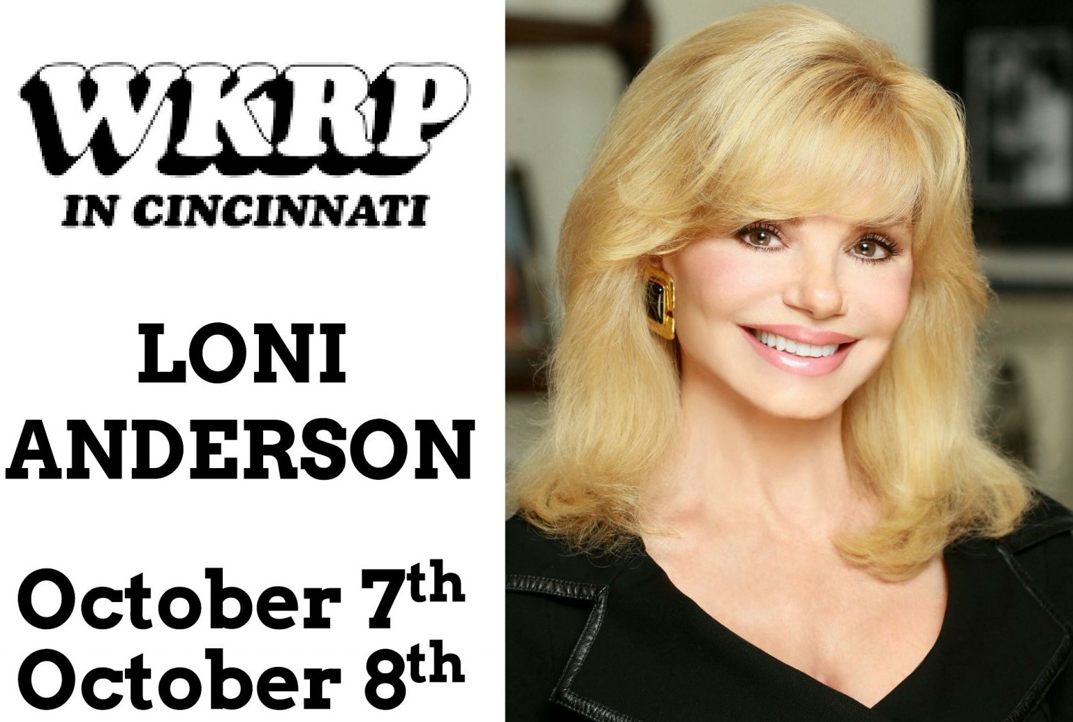 WKRP's Loni Anderson at 25th annual Endless Summer Cruisin October 7-8