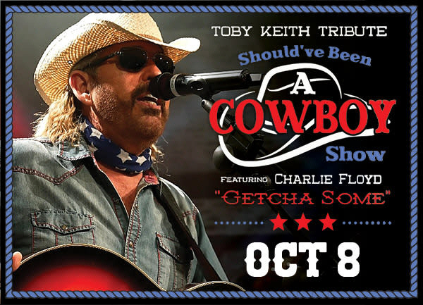 Toby Keith Tribute Concert at Ocean City Maryland Convention Center Thursday October 8